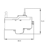 WEG RW27-2D3-D008 overload relay