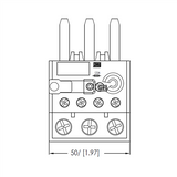 WEG RW67-2D3-U070 overload relay
