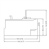 WEG RW67-2D3-U070 overload relay