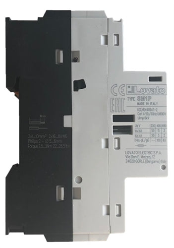 Lovato SM1P0400 manual motor protector