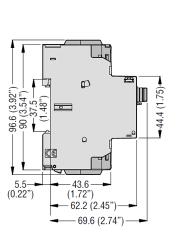 Lovato SM1P0650 manual motor protector