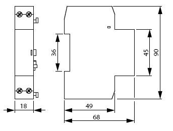 Moeller U-PKZ0 undervoltage trip