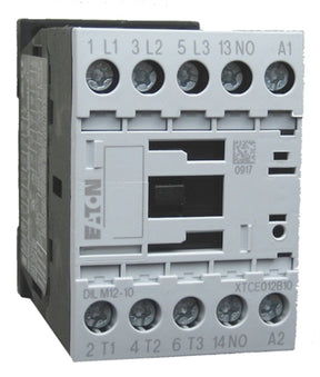 Eaton XTCE012B10C 12 AMP 3 Pole Contactor