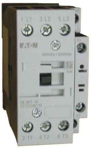 Eaton XTCE018C01A 18 AMP 3 pole Contactor
