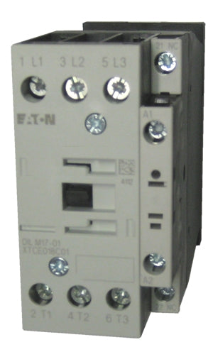 Eaton XTCE018C01T 18 AMP 3 pole Contactor