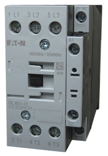 Eaton XTCE025C01A 25 AMP 3 pole Contactor