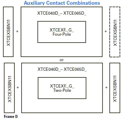 Eaton XTCE040D00T 40 AMP contactor