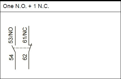 Eaton XTCEXSCC11 Auxiliary contact block