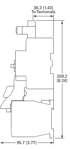 Eaton XTFC001BBR Type F combination starter