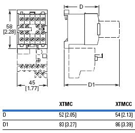 Eaton XTMC9A01 9 AMP Miniature Contactor
