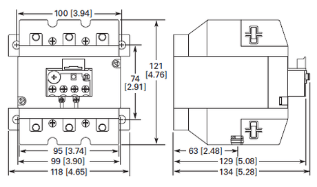 Eaton XTOB125GC1S thermal overload relay