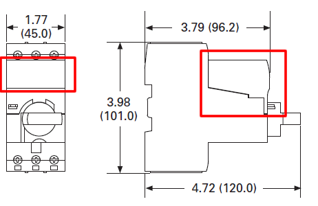 Eaton XTPEXT032B Electronic Manual Motor Protector Trip Module