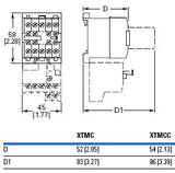 Eaton XTRM10A31L 4 pole Miniature Relay